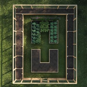 Raised Garden Bed Plans (4 ft x 8 ft)